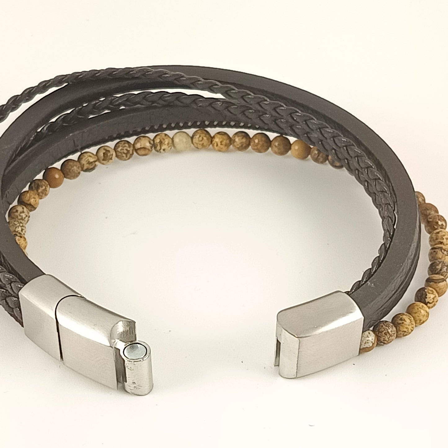 Mehrreihiges Armband „Horizon Brown“