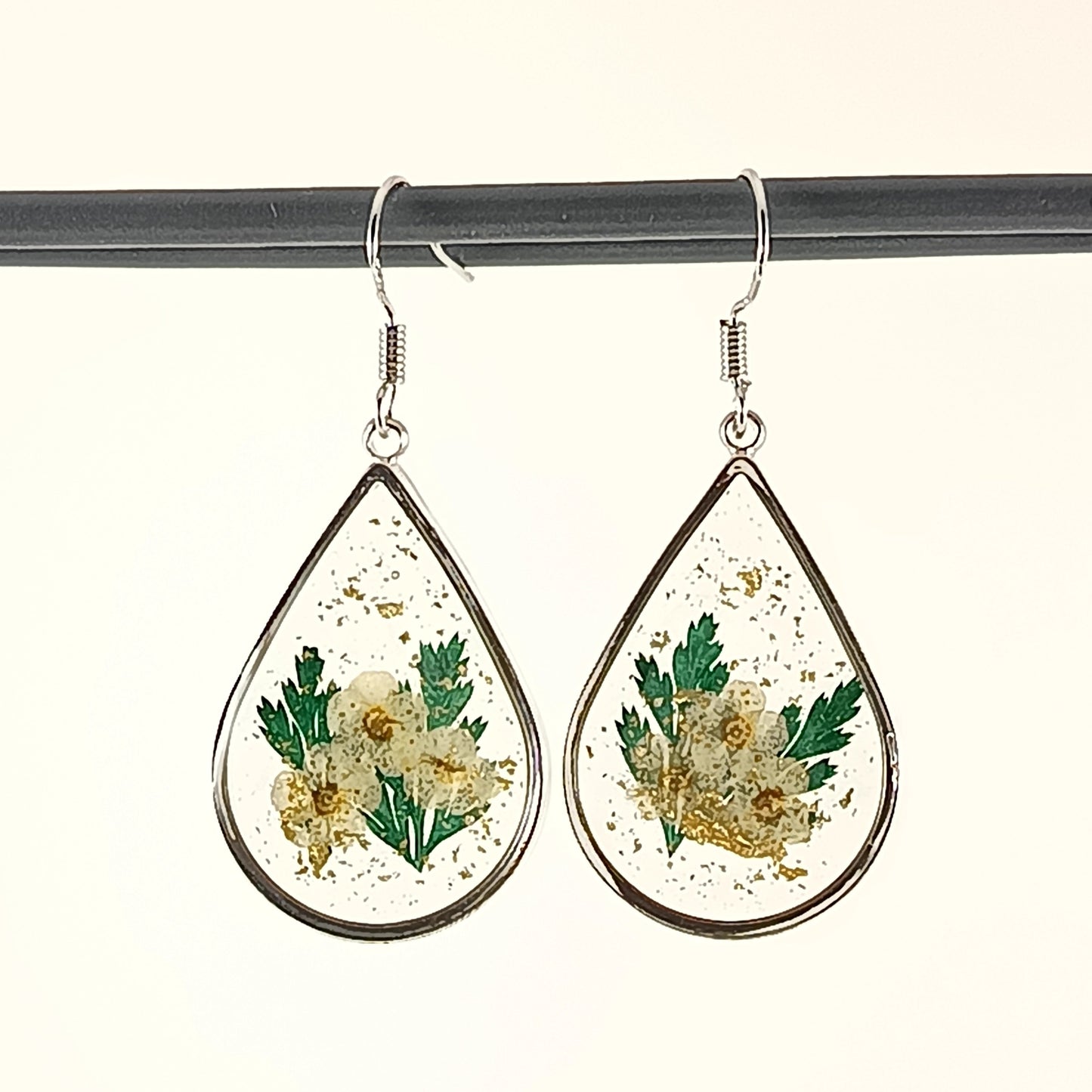 "Silver Drop" Earrings