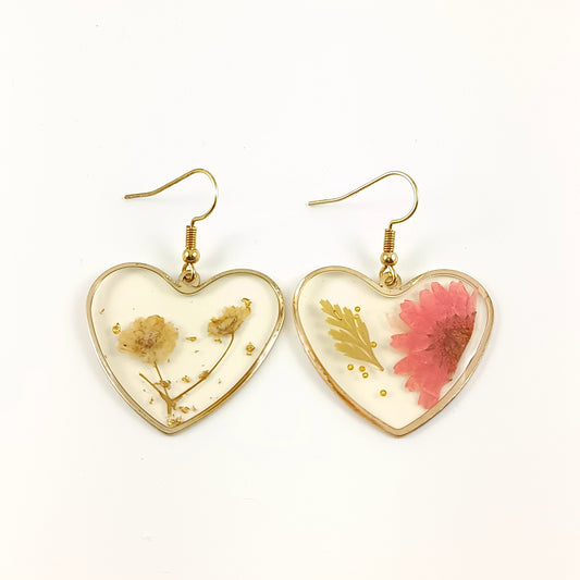"Mismatched Heart" Earrings
