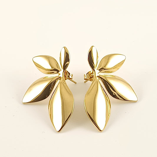 "Gold Leaves" earrings 