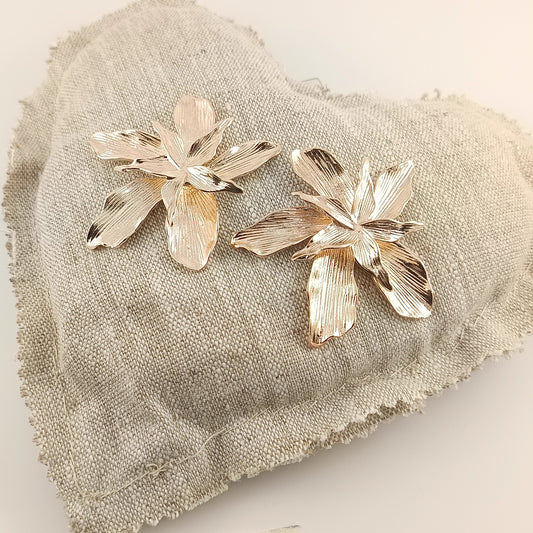 "Fleur de Lys" earrings