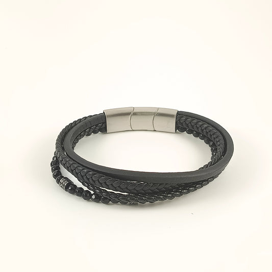 Mehrreihiges Armband „Black Horizon“ 