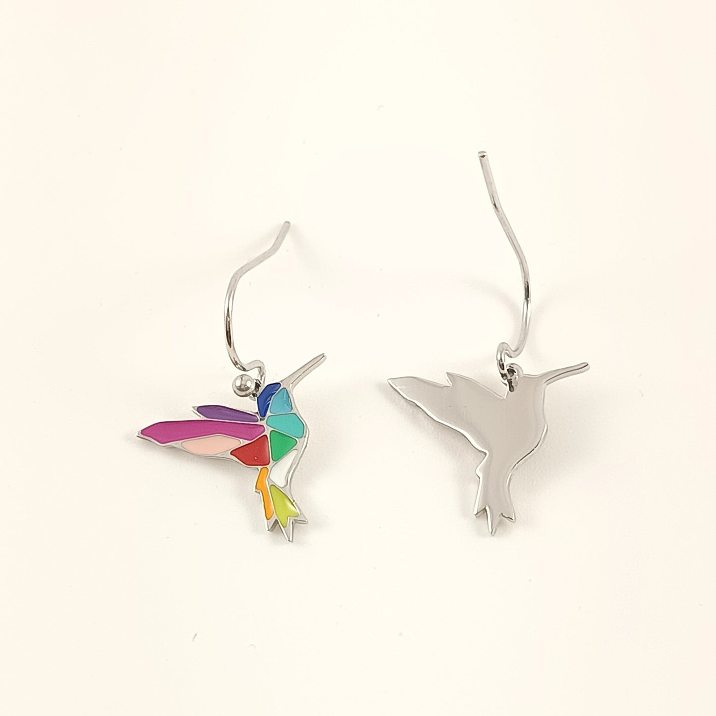 Boucles d'oreilles "Colibris joyeux"