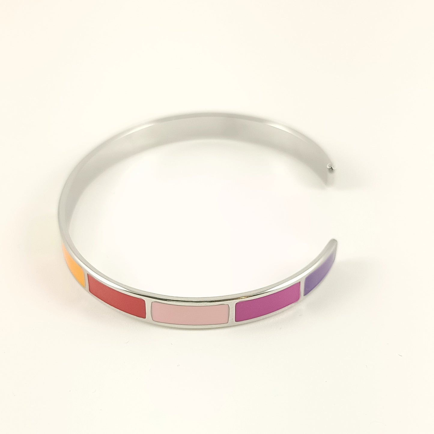 Manschette „Regenbogenmosaik“ 