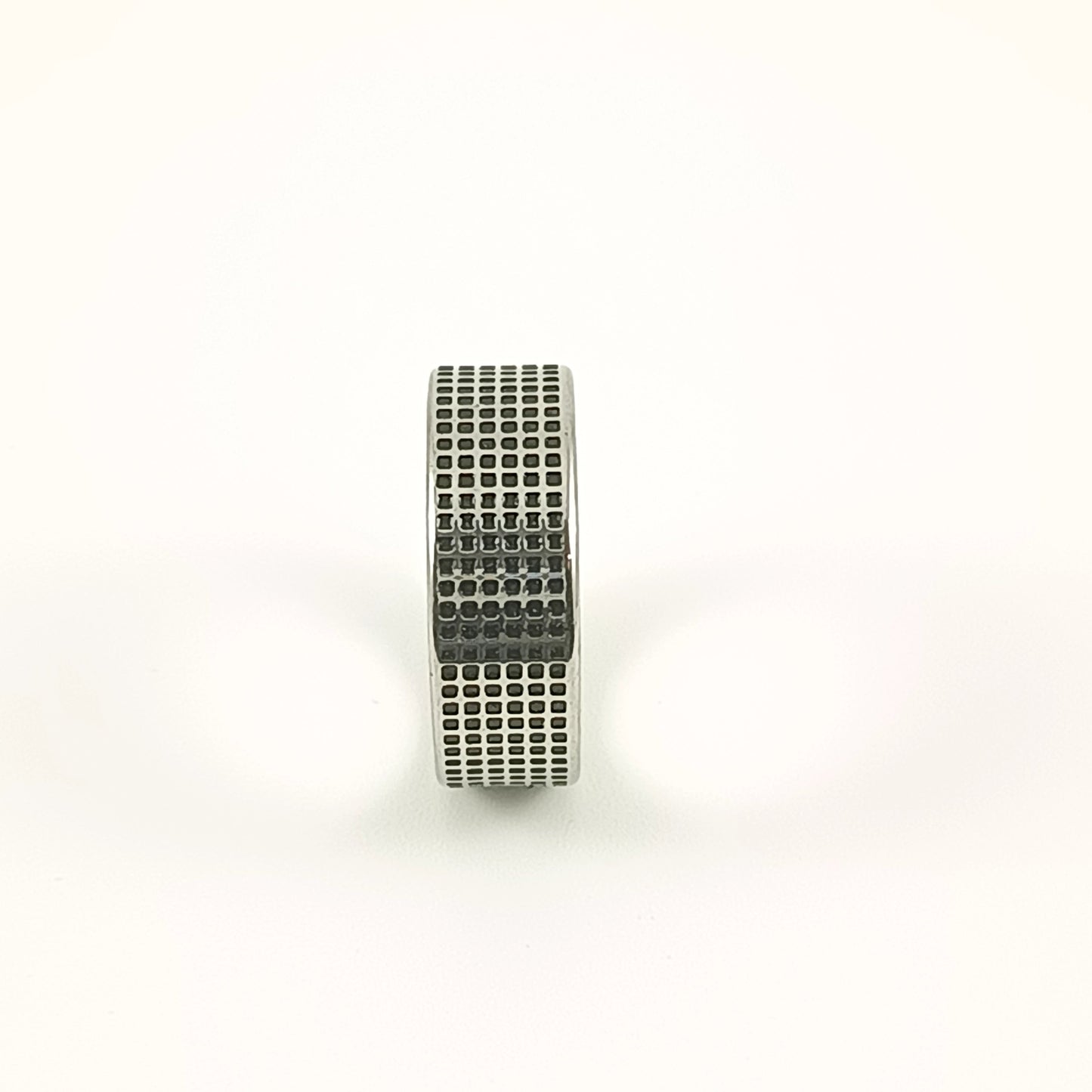 Bague "Effet Quadrillé"