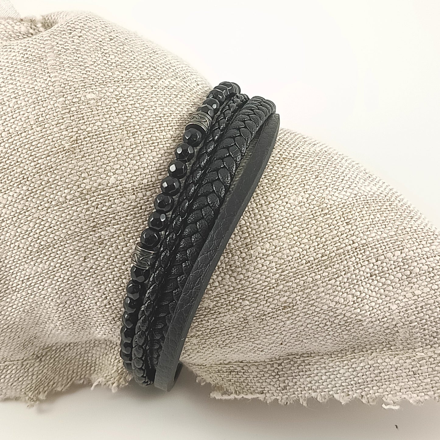 Mehrreihiges Armband „Black Horizon“ 