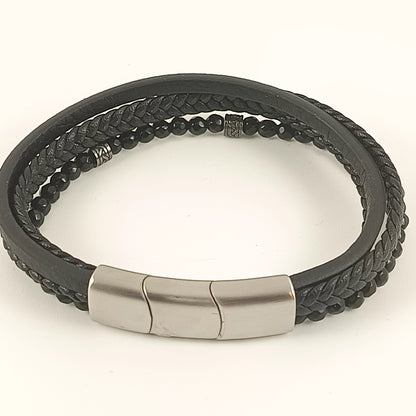 Mehrreihiges Armband „Black Horizon“ 