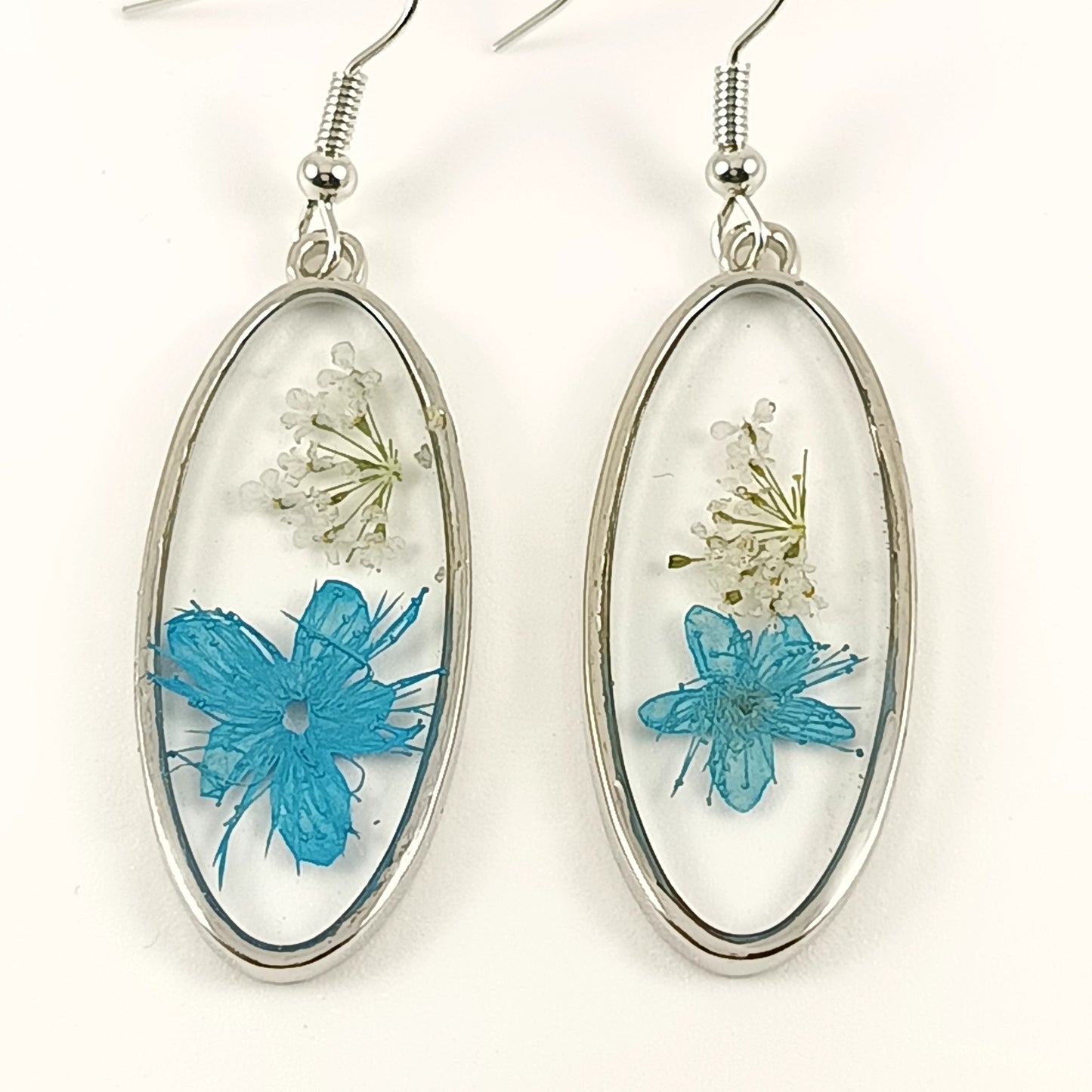 "Azure Oval" Earrings