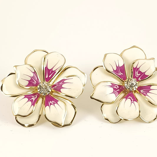 Ohrringe "Weiße Magnolie"