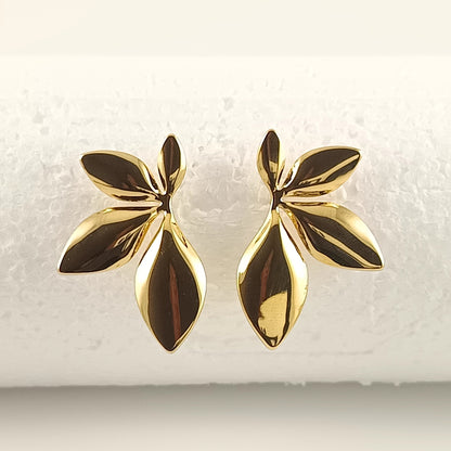 "Gold Leaves" earrings 