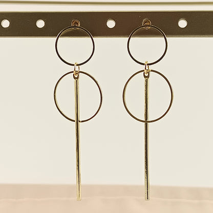 Ohrringe „Goldene Geometrie“ 