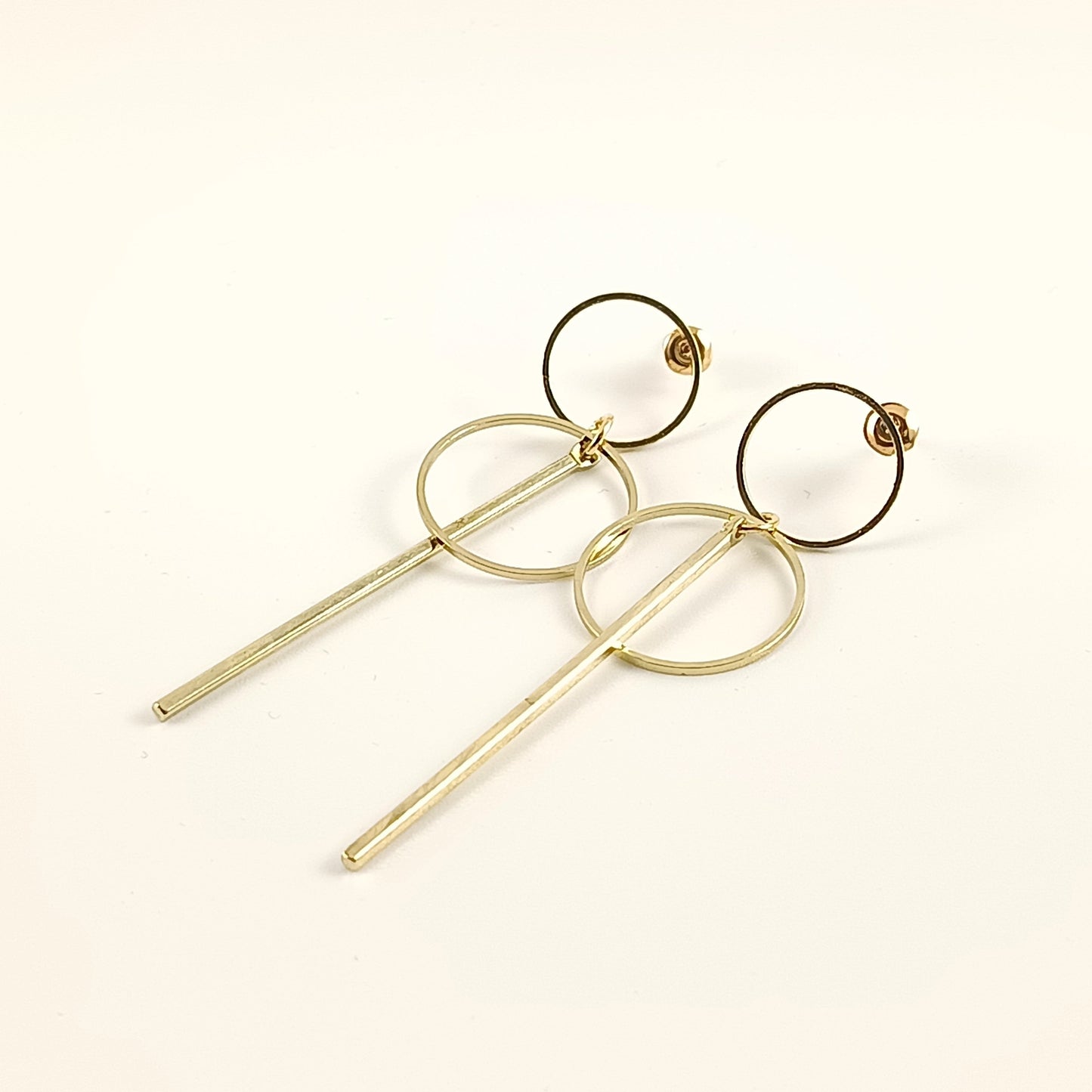 Ohrringe „Goldene Geometrie“ 