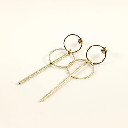 Ohrringe „Goldene Geometrie“ 