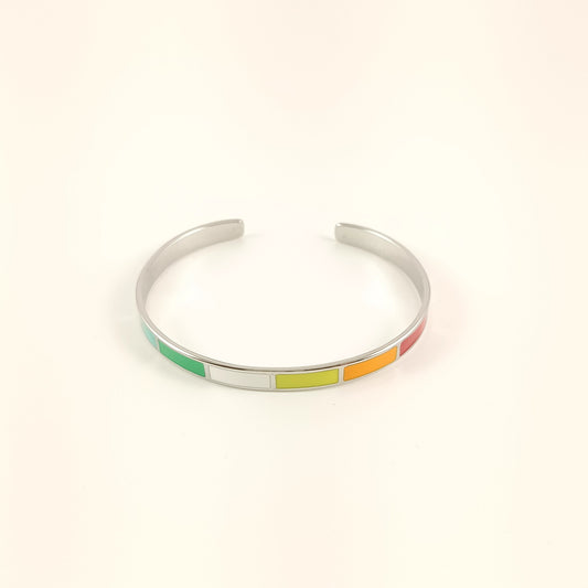 Manschette „Regenbogenmosaik“ 